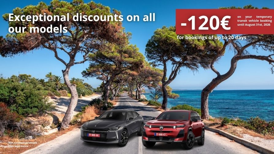 Exclusive discounts for bookings up to 20 days.