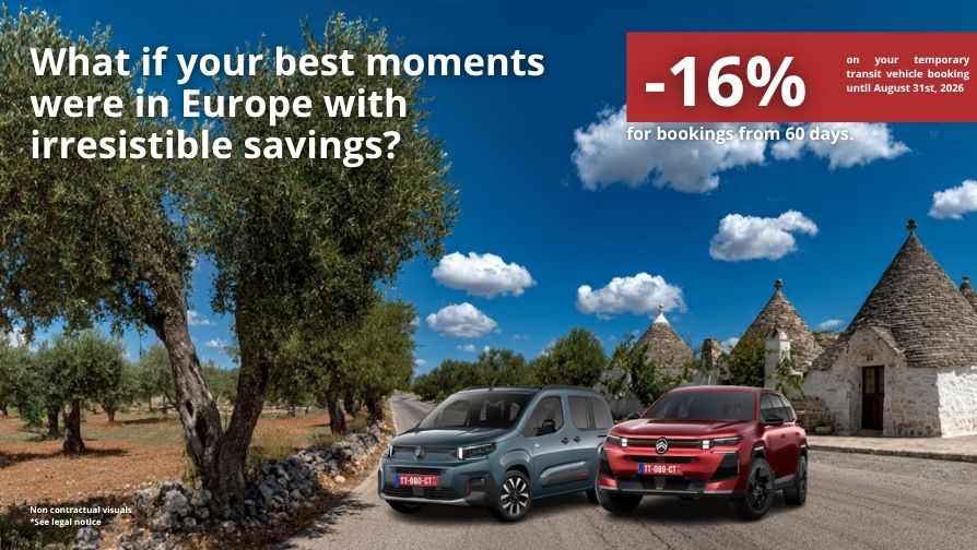Special discounts for bookings over 60 days.